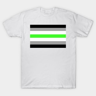 Agender Pride Flag T-Shirt